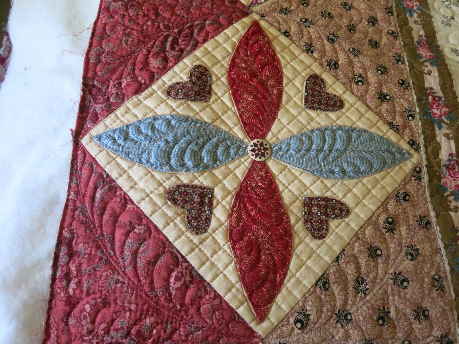 Katrina's Quilting Merri Garton's 'Beamish' Quilt